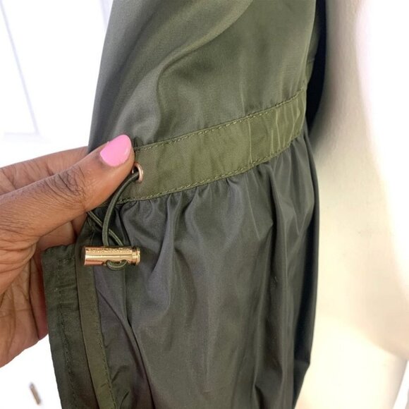 Michael KORS  green jacket with hoodie size xs - Picture 14 of 16